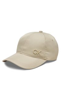 Calvin Klein Czapka z daszkiem Ck Embroidery Shiny Cap K60K611726 Szary. Kolor: szary. Materiał: materiał #1