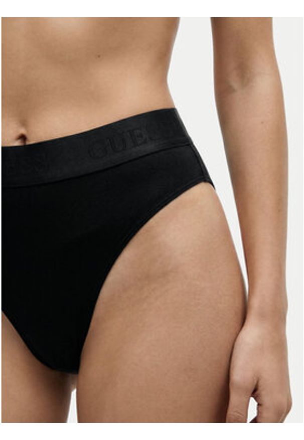 Guess Figi brazylijskie O6GE04 KE831 Czarny. Kolor: czarny. Materiał: bawełna