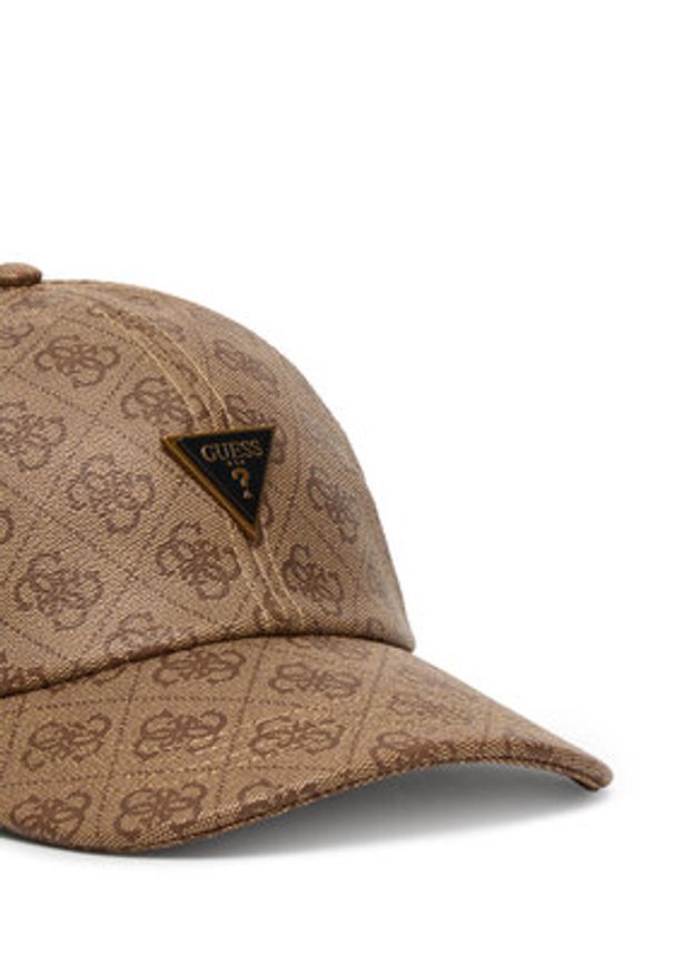 Guess Czapka z daszkiem AM9546 POL01 Beżowy. Kolor: beżowy. Materiał: poliester