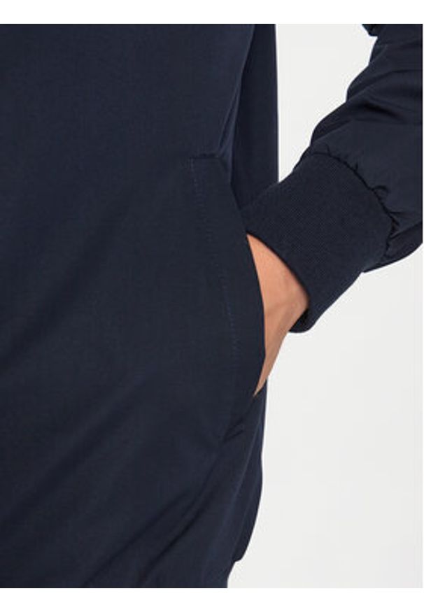 Sprandi Kurtka bomber SP3-KUM002 Granatowy Regular Fit. Kolor: niebieski. Materiał: syntetyk