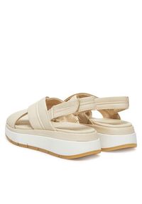 Clarks Sandały Tuscan Cross 26181470 Écru. Materiał: skóra #4