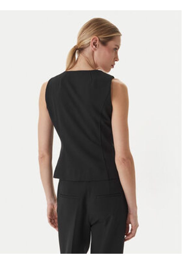Guess Kamizelka W6GH49 W1895 Czarny Slim Fit. Kolor: czarny. Materiał: syntetyk