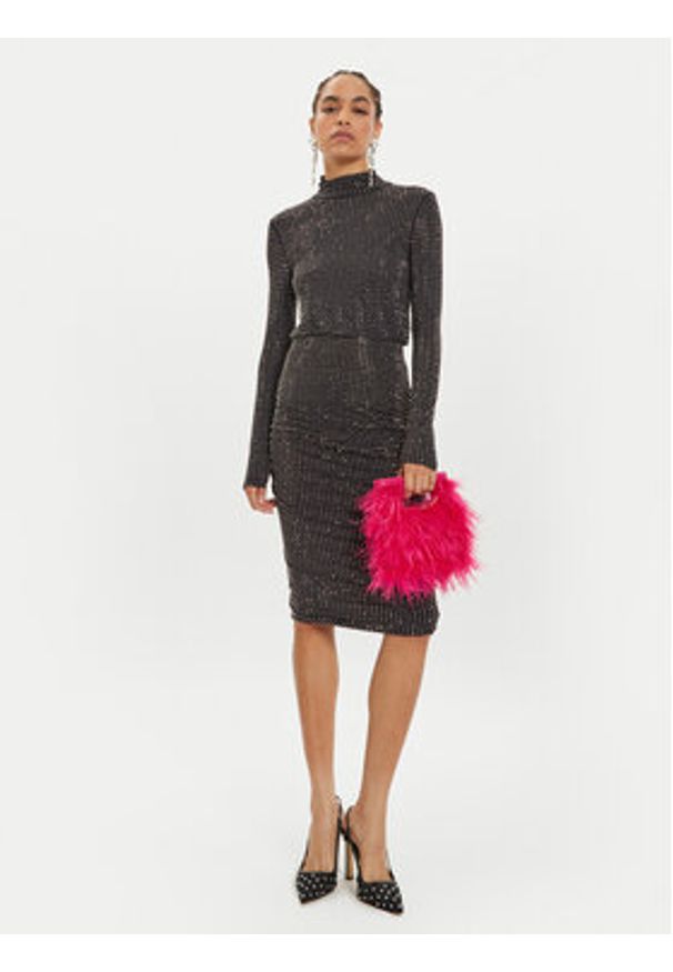 Pinko Spódnica ołówkowa Kedrin 104454 A288 Czarny Slim Fit. Kolor: czarny