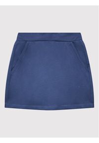4f - 4F Spódnica HJL22-JSPUD001 Granatowy Regular Fit. Kolor: niebieski. Materiał: bawełna #1