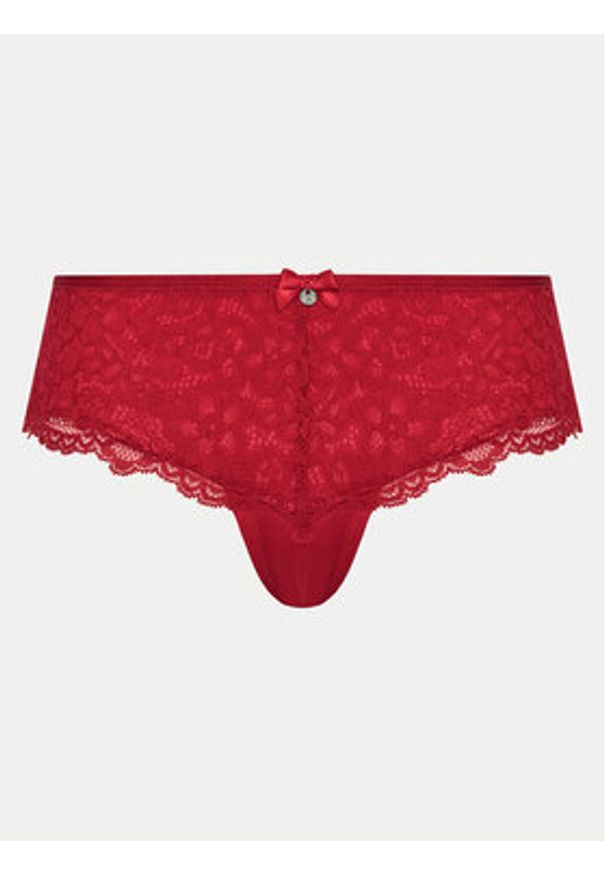 Hunkemöller Figi brazylijskie Marine 300256 Czerwony. Kolor: czerwony. Materiał: syntetyk