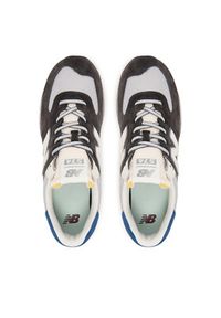 New Balance Sneakersy U574NVE Czarny. Kolor: czarny. Materiał: skóra, zamsz. Model: New Balance 574 #5