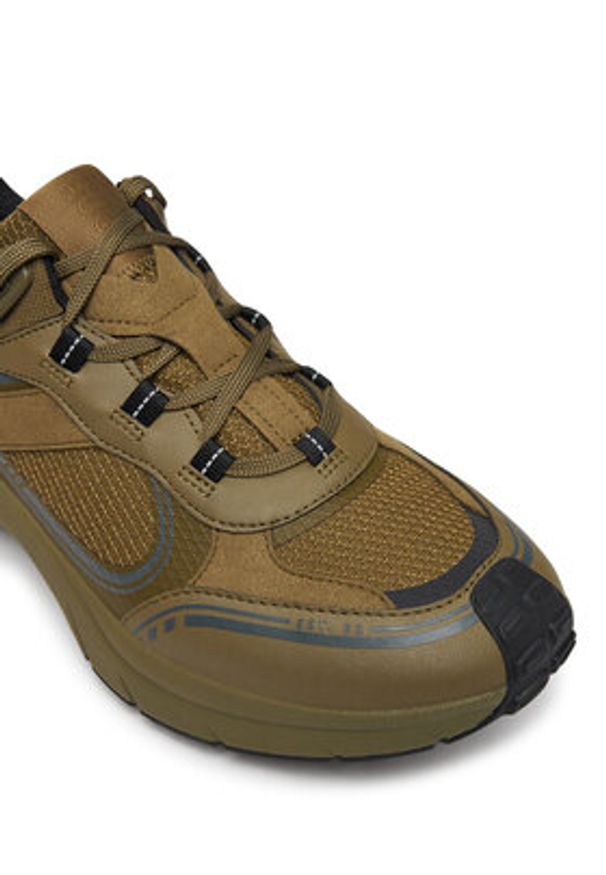 Hugo - HUGO Sneakersy GO2 50548581 Zielony. Kolor: zielony. Materiał: skóra