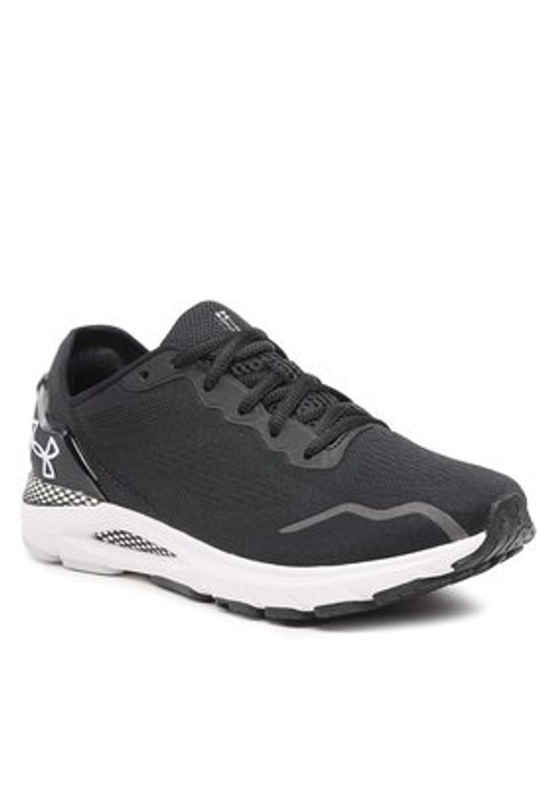 Under Armour Buty do biegania Ua W Hovr Sonic 6 3026128-003 Czarny. Kolor: czarny. Materiał: materiał