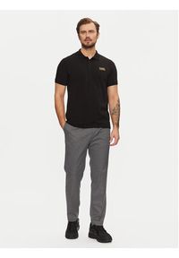 Karl Lagerfeld - KARL LAGERFELD Polo 745088 551235 Czarny Regular Fit. Typ kołnierza: polo. Kolor: czarny. Materiał: bawełna #5
