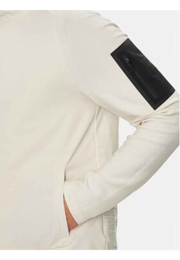 BOSS - Boss Kurtka przejściowa Modak 50517091 Écru Relaxed Fit. Materiał: syntetyk, wiskoza