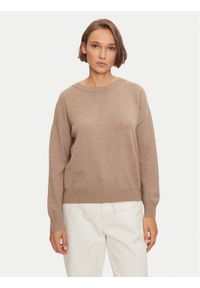 Replay Sweter DK3301.000.G23372 Beżowy Loose Fit. Kolor: beżowy. Materiał: wiskoza, syntetyk