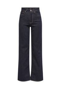 only - ONLY Jeansy Madison 15352206 Granatowy Wide Leg. Kolor: niebieski #8