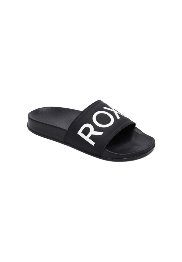 Roxy - Sandały dla Kobiety SLIPPY II Czarny. Kolor: brązowy, zielony, wielokolorowy. Materiał: syntetyk. Sezon: lato