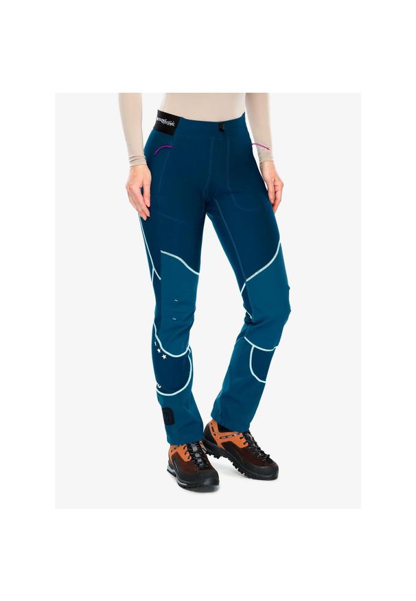 CRAZY - Spodnie turystyczne damskie Crazy Pant Oxygen. Kolor: zielony. Sezon: zima. Sport: narciarstwo