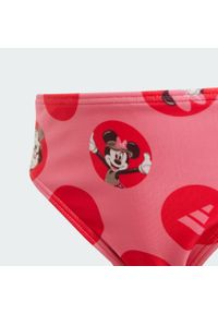 Bikini Adidas X Disney Minnie Mouse. Kolor: biały, czerwony, wielokolorowy, różowy. Materiał: materiał. Wzór: motyw z bajki