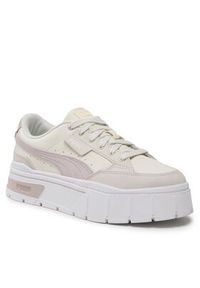 Puma Sneakersy Mayze Stack Luxe Wns 389853 01 Écru. Materiał: skóra #6