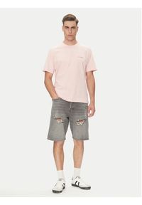 Jack & Jones - Jack&Jones Szorty jeansowe Alex 12274957 Szary Loose Fit. Kolor: szary. Materiał: bawełna #4
