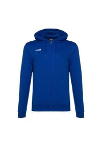 CAPELLI SPORT - Bluza piłkarska męska Capelli Basics Adult Zip Hoodie. Kolor: niebieski, wielokolorowy, biały. Sport: piłka nożna #1