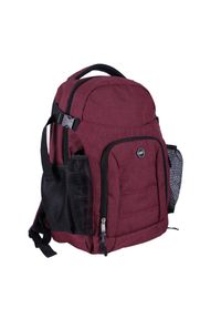 Plecak QHP. Kolor: wielokolorowy, czerwony, brązowy #1