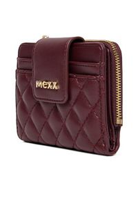 MEXX Portfel CEO-MEXX-W1-002-AW26 Bordowy. Kolor: czerwony. Materiał: skóra #2