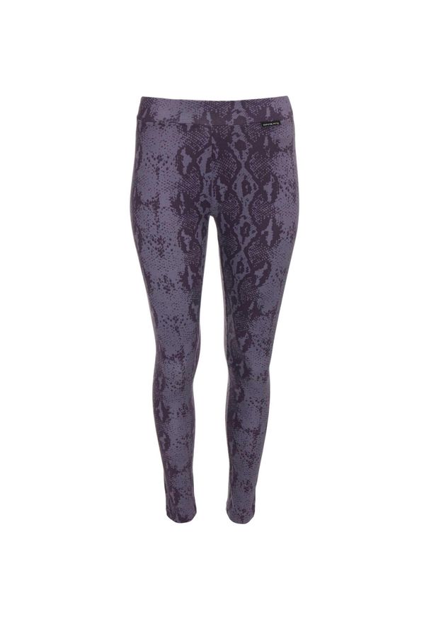 ALPINE PRO - Legginsy Damskie Alpine Pro Cawra L - Oddychające i Elastyczne. Kolor: zielony. Materiał: bawełna, elastan