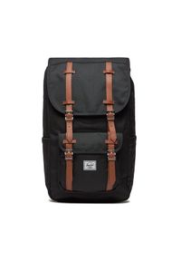 Herschel Plecak Little America 11390-00001-OS Czarny. Kolor: czarny. Materiał: materiał