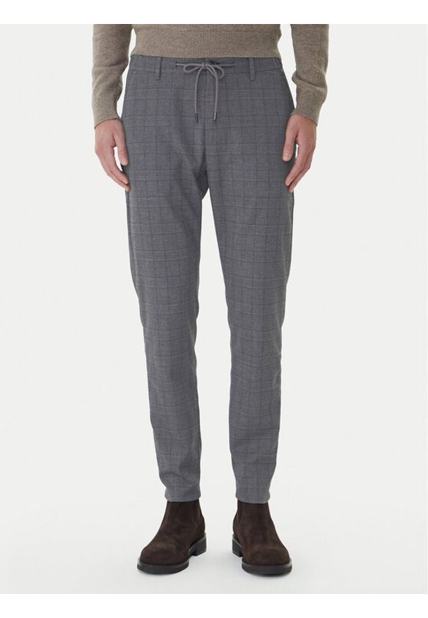 JOOP! Jeans Spodnie materiałowe 15 JJF-81Maxton 30047667 Szary Modern Fit. Kolor: szary. Materiał: syntetyk