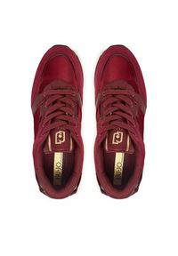 Liu Jo Sneakersy Maxi Wonder 91 BF5005 PX522 Bordowy. Kolor: czerwony. Materiał: zamsz, skóra #6