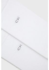 Calvin Klein skarpetki (2-pack) damskie kolor biały. Kolor: biały #2