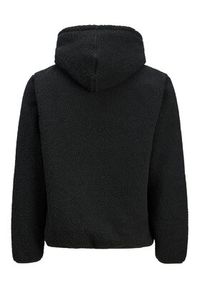 Jack & Jones Bluza Flare Teddy 12285678 Czarny Relaxed Fit. Kolor: czarny. Materiał: syntetyk #3