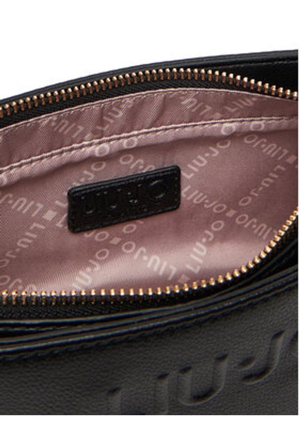 Liu Jo Torebka Esc Crossbody AF5083 E0037 Czarny. Kolor: czarny. Materiał: skórzane
