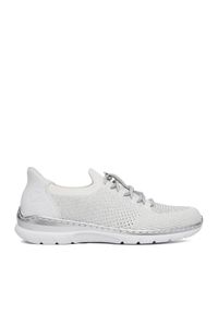 Sneakersy Rieker. Kolor: biały #1