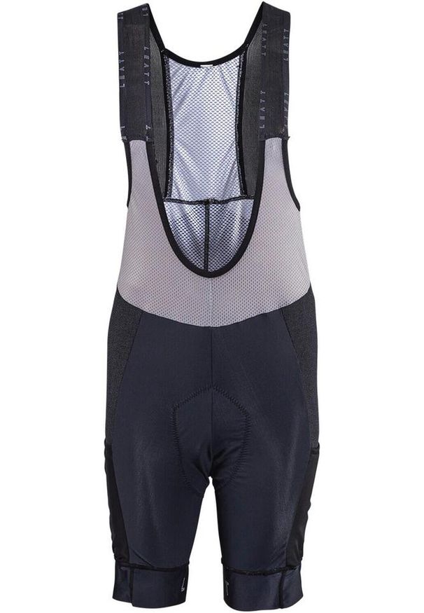 Spodenki kolarskie z pampersem (na szelkach) damskie LEATT Bib MTB Endurance. Kolor: czarny. Sport: kolarstwo