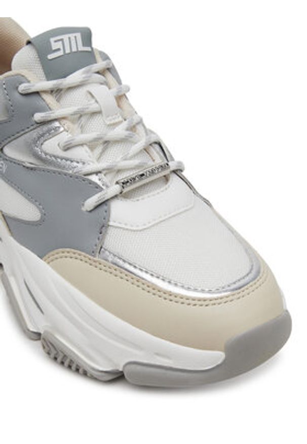 Steve Madden Sneakersy Progressive SM19000096 Szary. Kolor: szary. Materiał: materiał