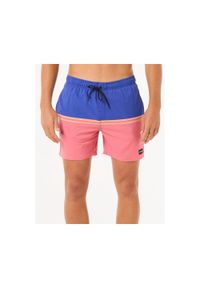 Spodenki surfingowe męskie Rip Curl Combine Volley Niebieski. Kolor: niebieski