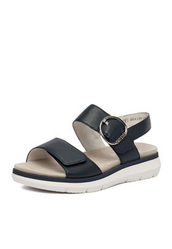 Remonte Sandały CEO-D2K50-14 Granatowy. Kolor: niebieski. Materiał: skóra