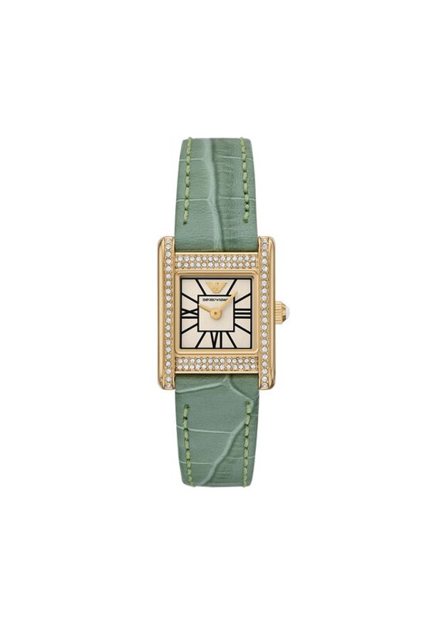 Emporio Armani Zegarek Classic AR11661 Zielony. Kolor: zielony