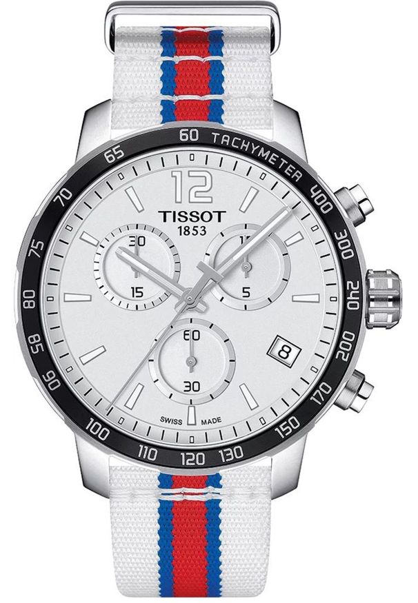 TISSOT - Zegarek Tissot Zegarek Męski Tissot T095.417.17.037.33 Srebrzysty ( 42 mm)