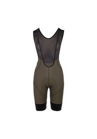BIORACER - Damskie spodenki na szelkach i w pasie Bioracer Icon Audax. Kolor: zielony. Sezon: lato. Sport: kolarstwo #1