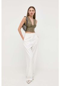 Guess top damski kolor zielony. Kolor: zielony #3