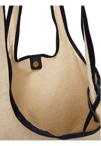 TOMMY HILFIGER - Tommy Hilfiger Torebka Th Summer Tote Canvas AW0AW18398 Biały. Kolor: biały #6