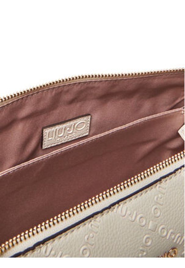 Liu Jo Torebka Ecs S Crossbody AF5072 E0538 Écru. Materiał: skórzane