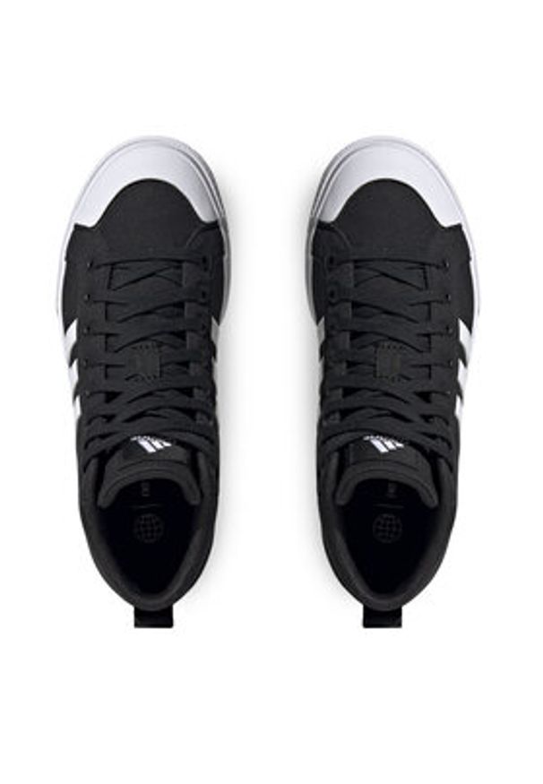 Adidas - adidas Sneakersy Bravada 2.0 Platform Mid IE2317 Czarny. Kolor: czarny. Materiał: materiał. Obcas: na platformie