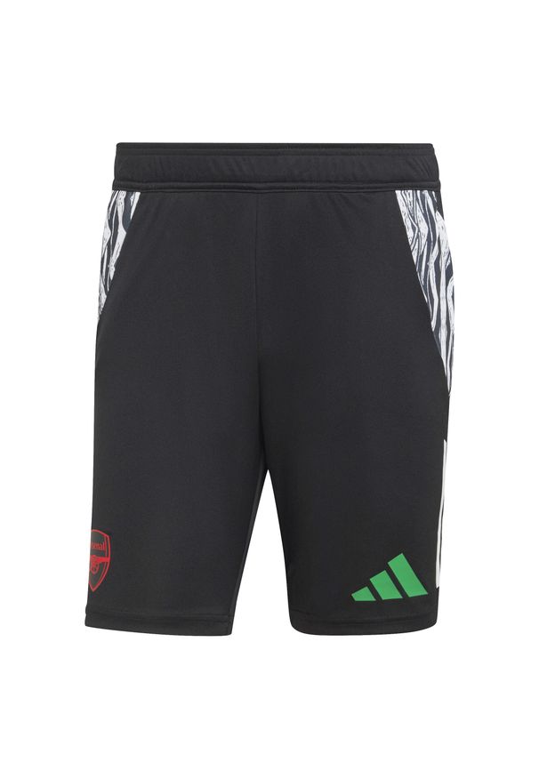 Adidas - Szorty treningowe Arsenal Tiro 2024/25. Kolor: czarny. Sport: piłka nożna