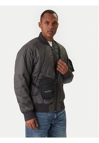 Calvin Klein Saszetka Bold Logo Nylon Slim Reporter LV04D3231G Czarny. Kolor: czarny. Materiał: materiał #4