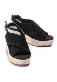 QUAZI Espadryle QZ-22-02-000239 Czarny. Kolor: czarny. Materiał: zamsz, skóra #4