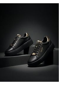 Nine West Sneakersy CEO-ALIA-01 Czarny. Kolor: czarny. Materiał: syntetyk, materiał