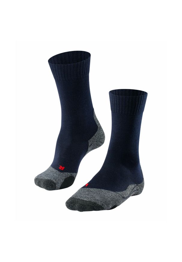 Skarpetki Falke TK2. Kolor: niebieski, wielokolorowy. Sport: outdoor, turystyka piesza
