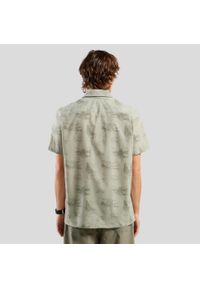 Koszula turystyczna męska Odlo Essential S/S Print Shirt S/S. Kolor: biały. Wzór: nadruk