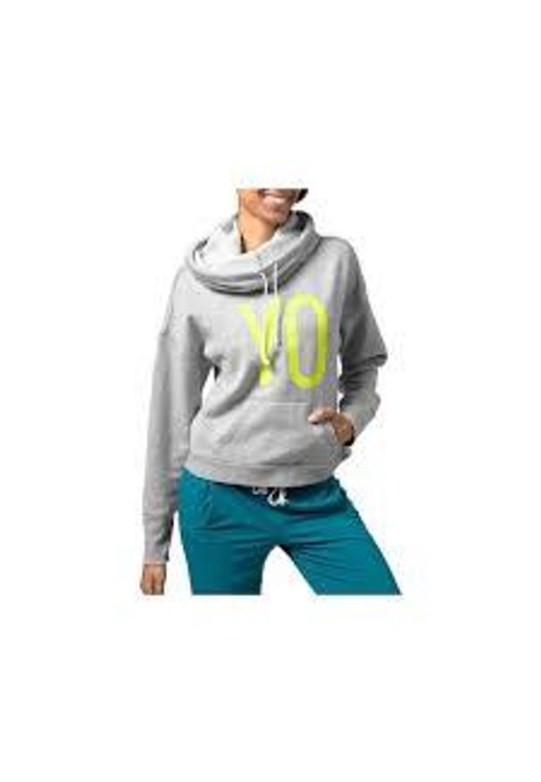 Bluza damska Reebok YOGA. Kolor: szary. Sport: fitness